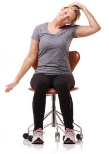 Seated Neck Stretch - iStock_000027265427_WEB